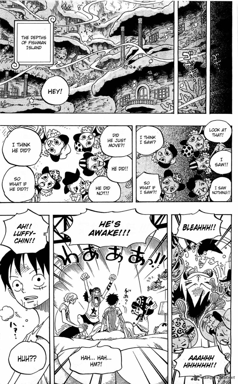 One Piece Chapter 608 - Page 9 in English