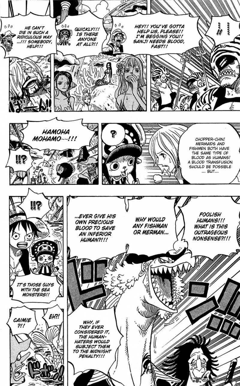 One Piece Chapter 609 - Page 11 in English