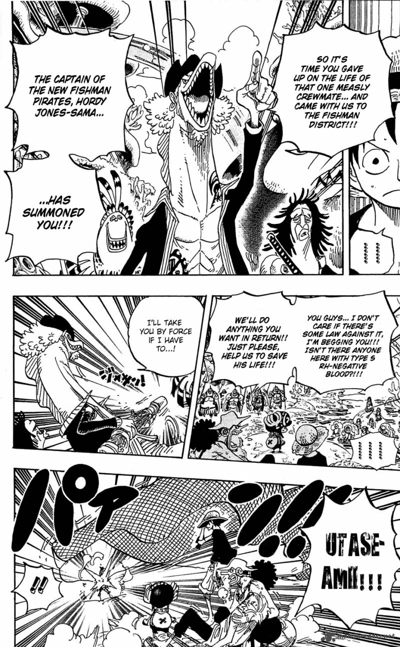 One Piece Chapter 609 - Page 13 in English
