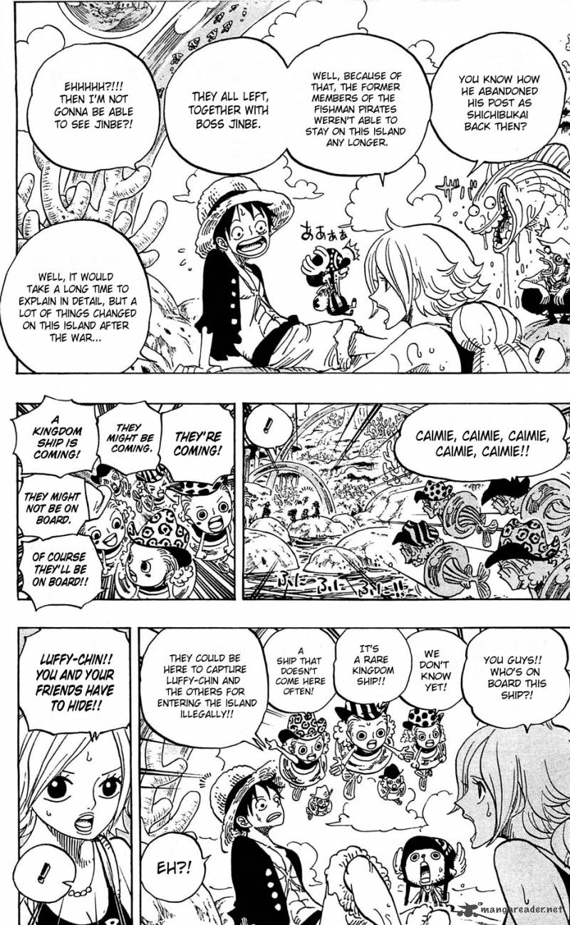 One Piece Chapter 609 - Page 6 in English