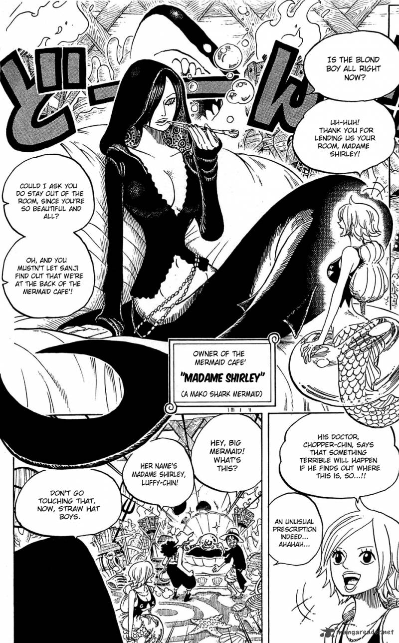 One Piece Chapter 610 - Page 6 in English
