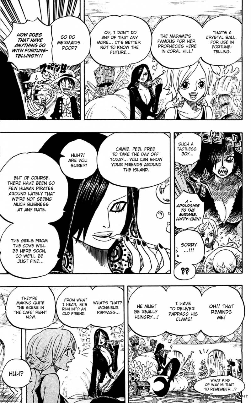 One Piece Chapter 610 - Page 7 in English