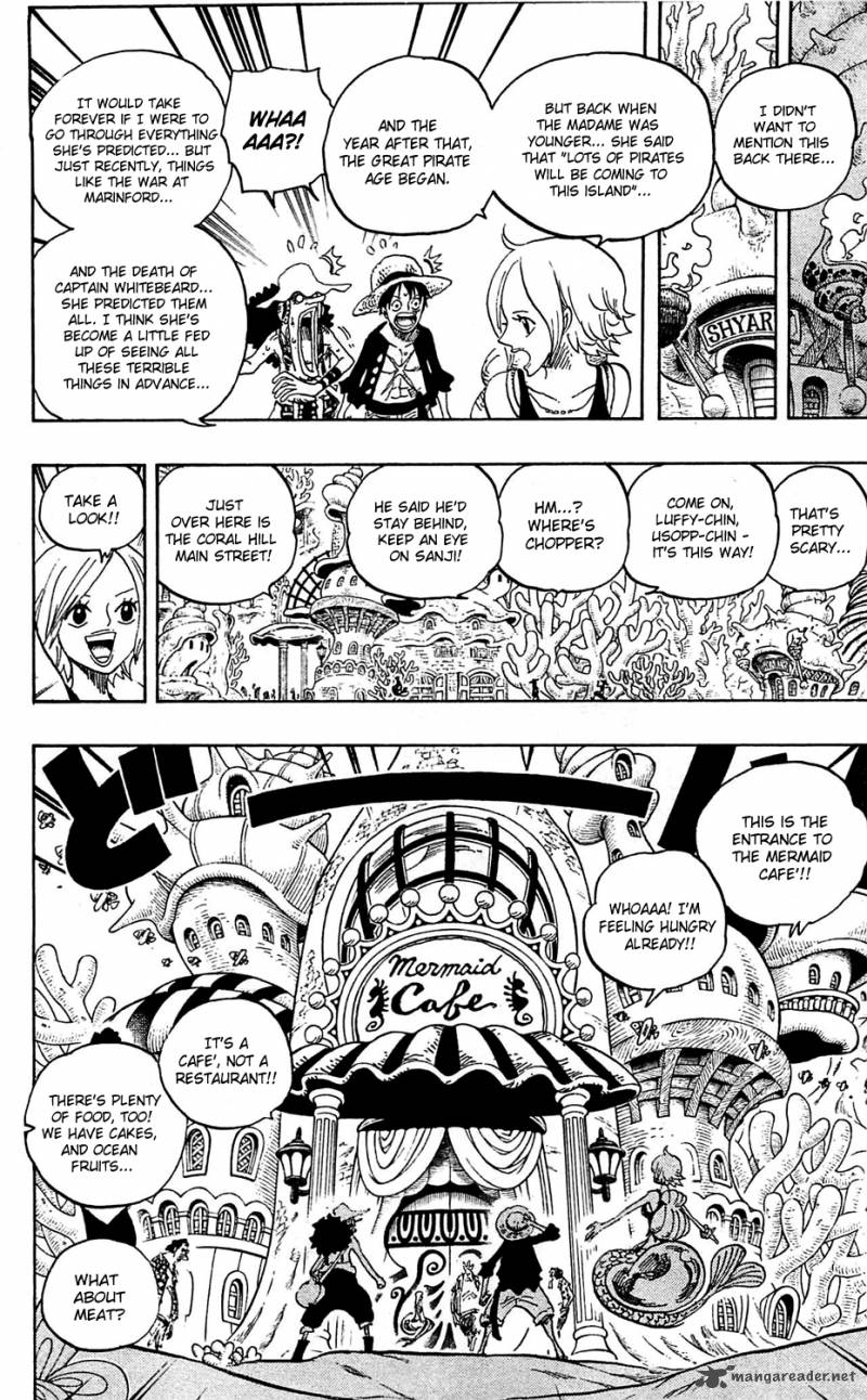 One Piece Chapter 610 - Page 8 in English