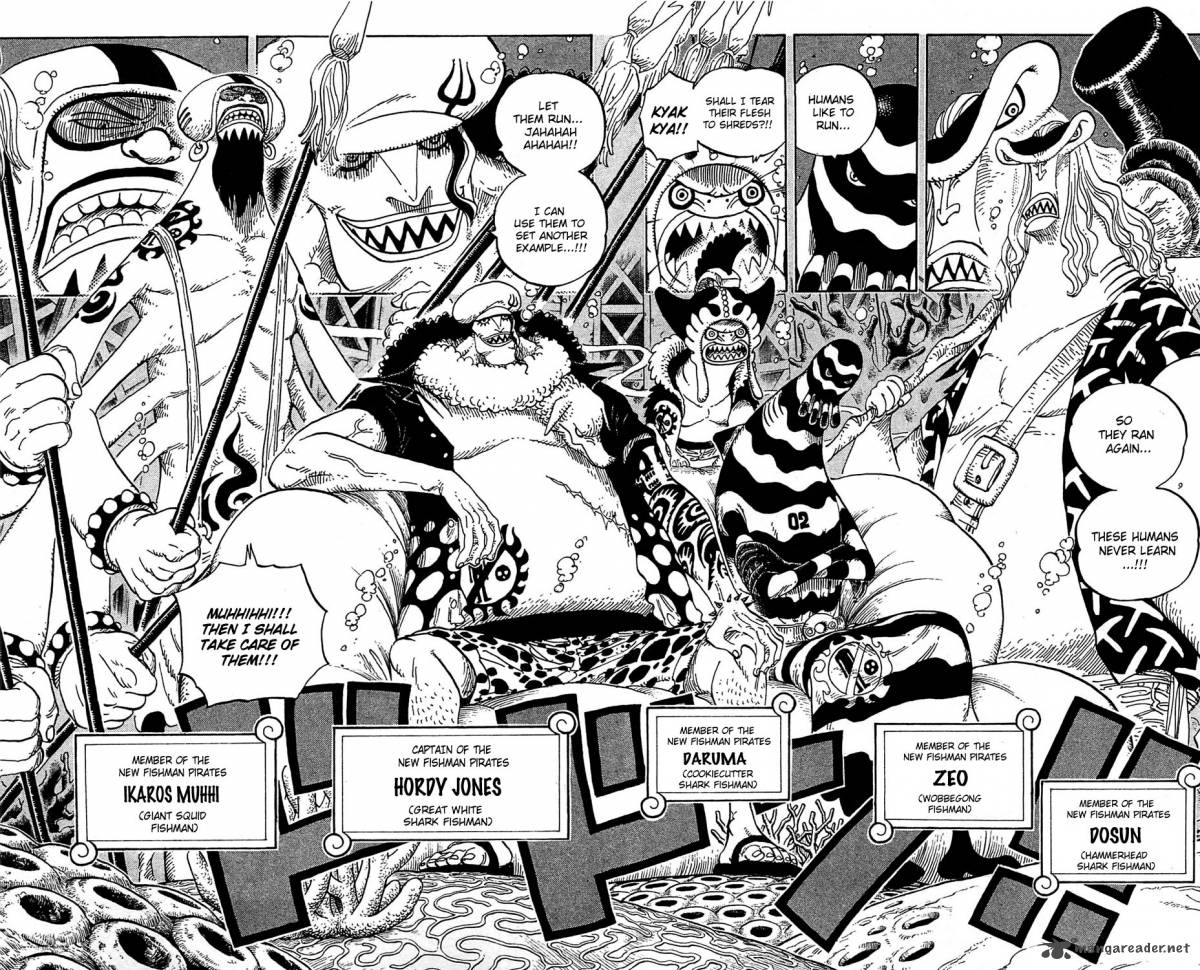 One Piece Chapter 611 - Page 4 in English