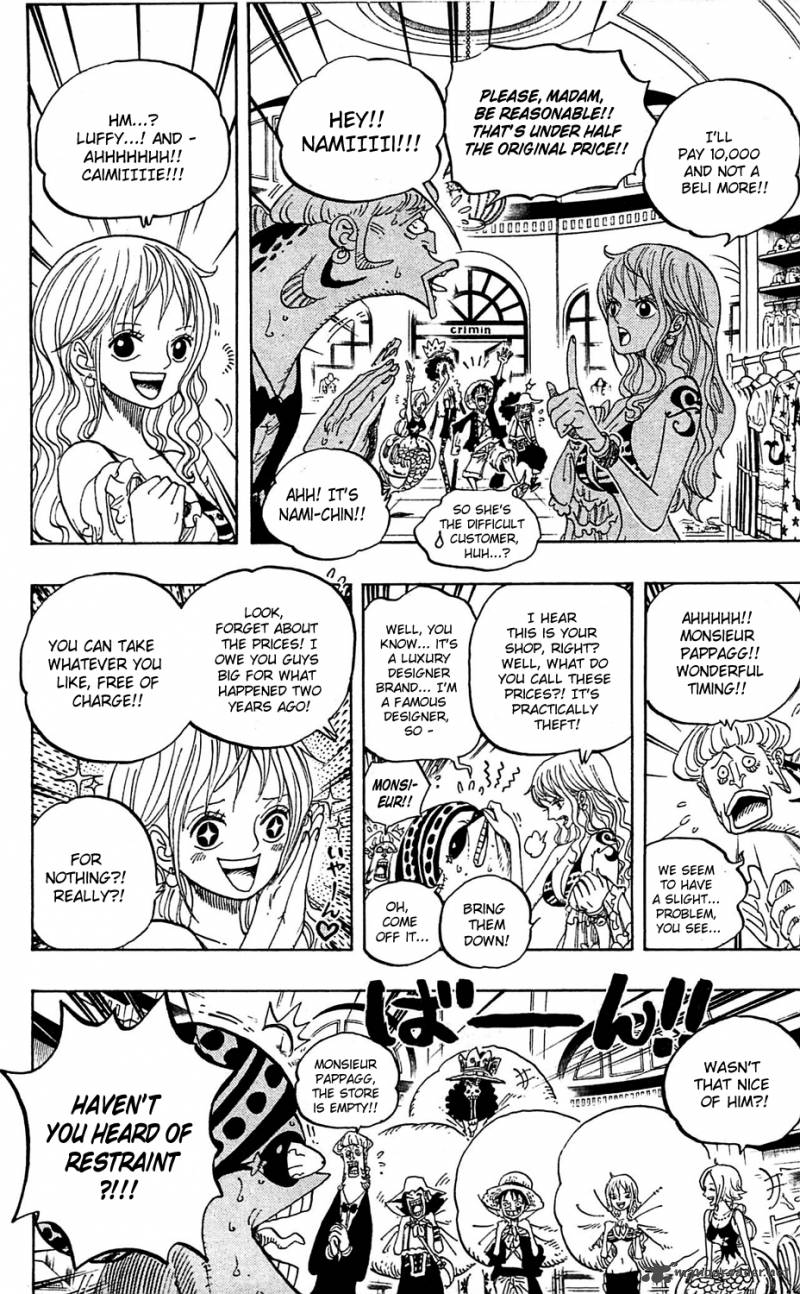 One Piece Chapter 611 - Page 7 in English