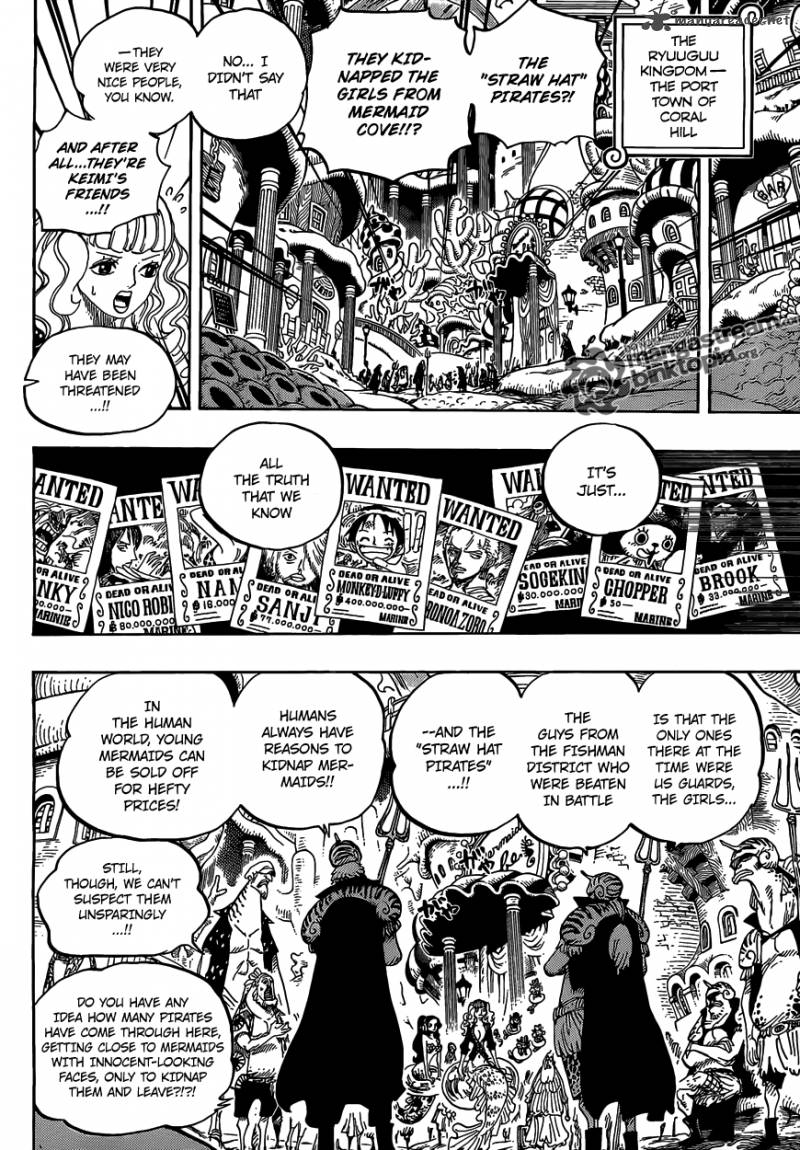 One Piece Chapter 612 - Page 6 in English