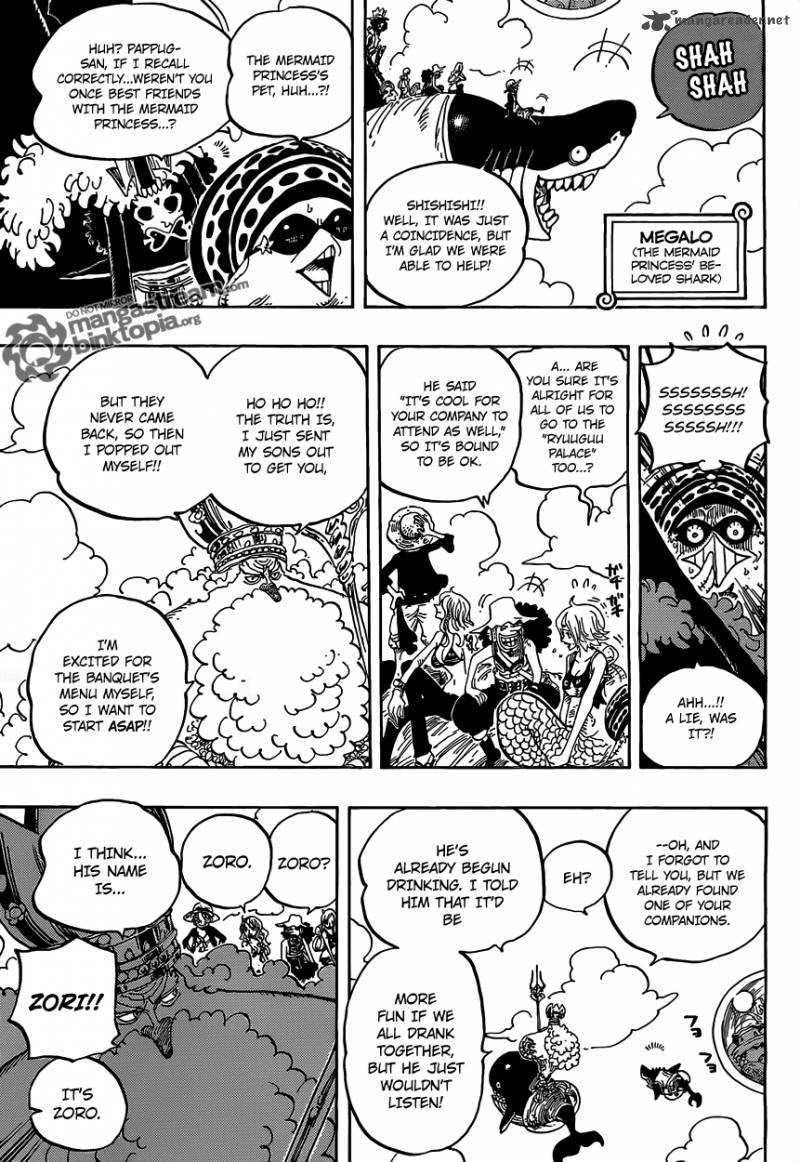 One Piece Chapter 612 - Page 9 in English