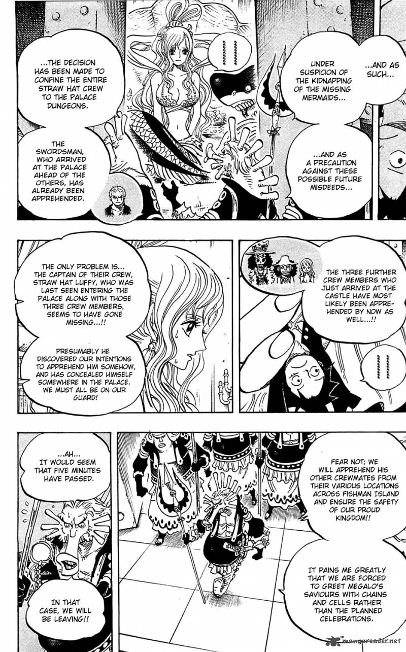 One Piece Chapter 613 - Page 8 in English