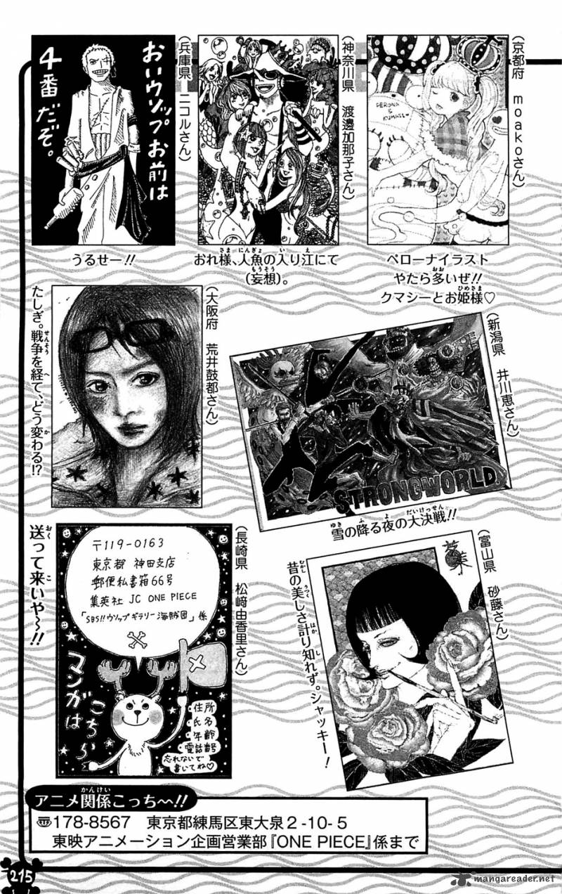 One Piece Chapter 614 - Page 20 in English