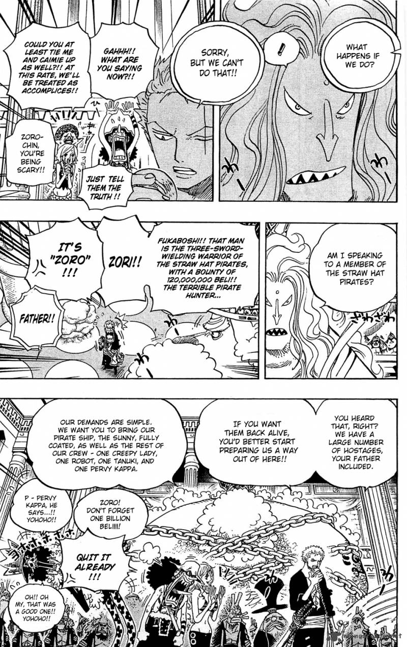 One Piece Chapter 614 - Page 6 in English