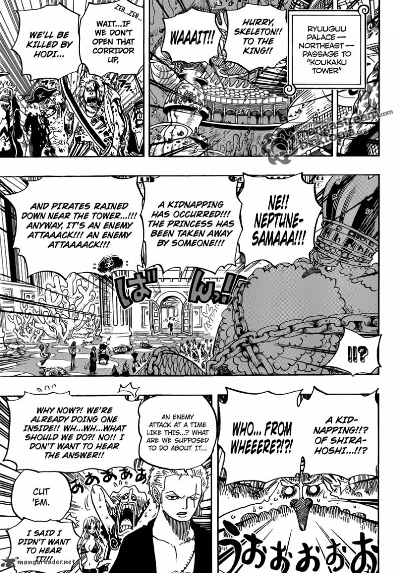 One Piece Chapter 615 - Page 15 in English