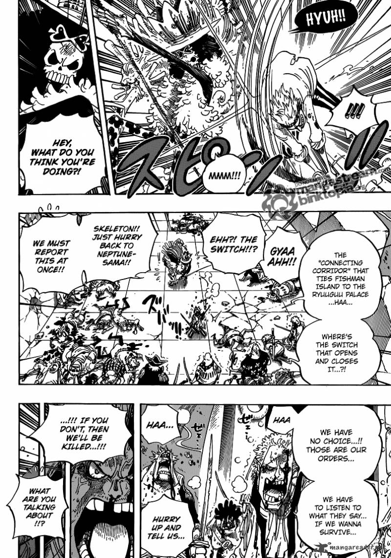 One Piece Chapter 615 - Page 4 in English