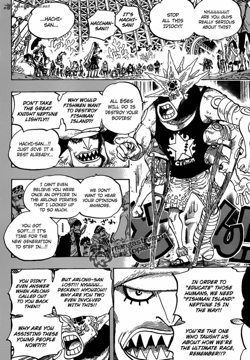 One Piece Chapter 615 - Page 8 in English