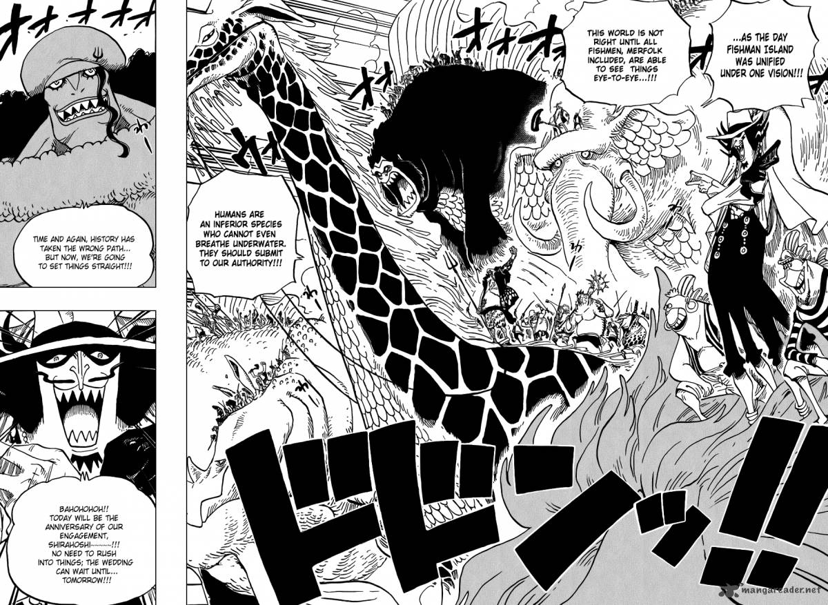 One Piece Chapter 616 - Page 4 in English