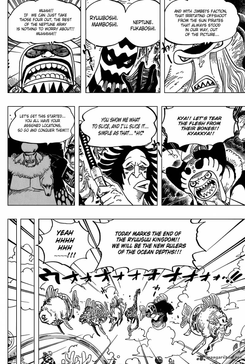 One Piece Chapter 616 - Page 5 in English