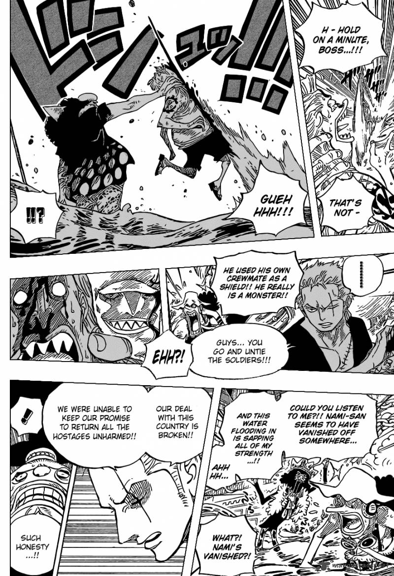 One Piece Chapter 617 - Page 10 in English