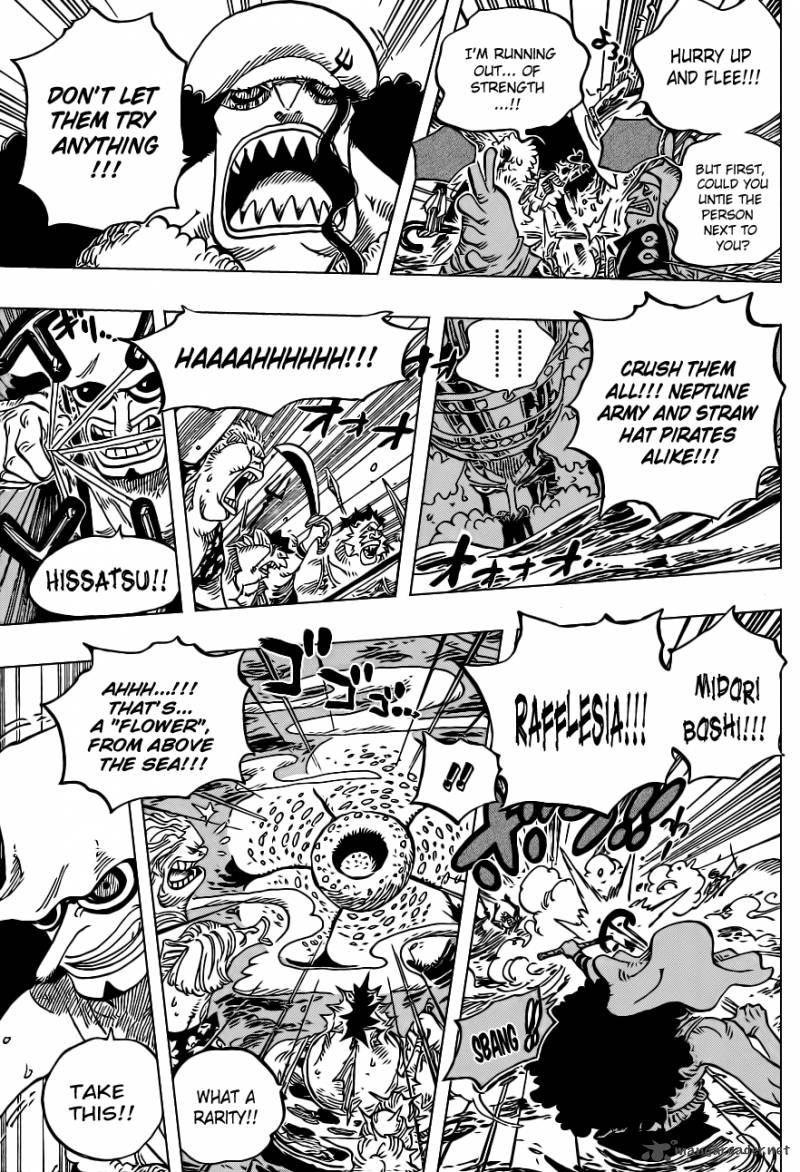 One Piece Chapter 617 - Page 11 in English