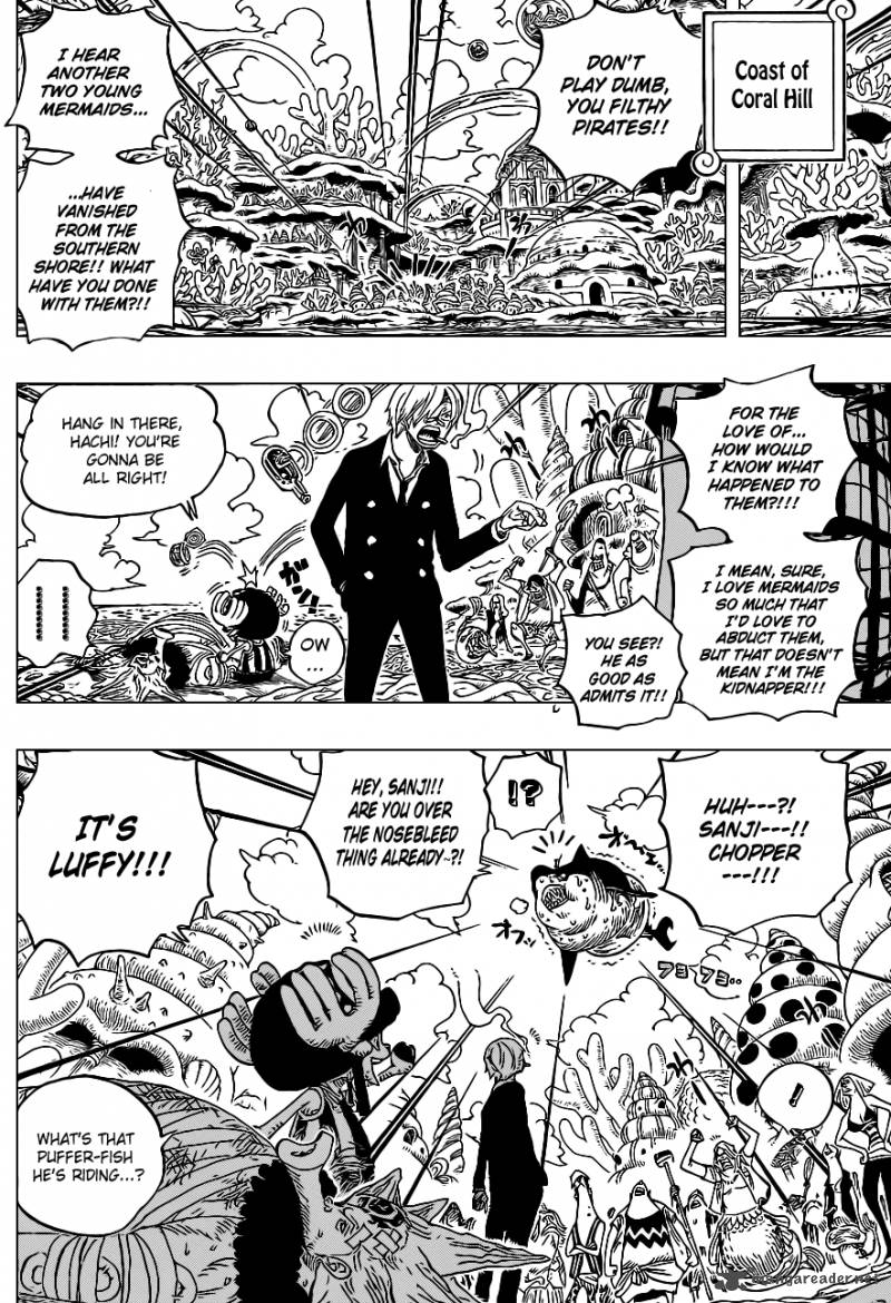 One Piece Chapter 617 - Page 14 in English