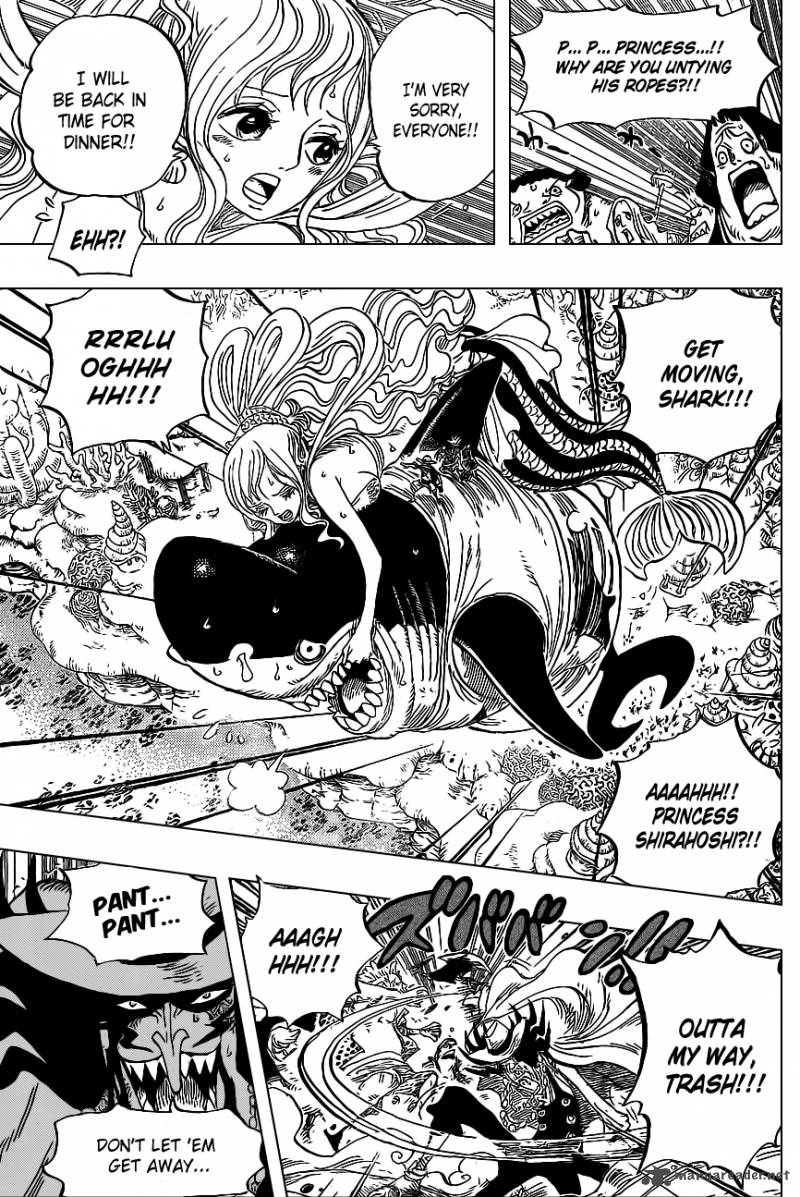 One Piece Chapter 618 - Page 13 in English