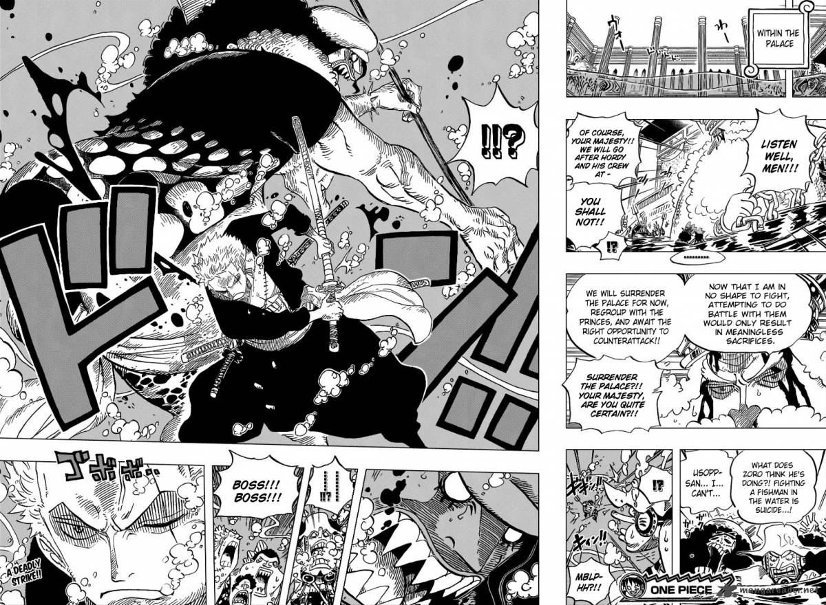 One Piece Chapter 618 - Page 17 in English