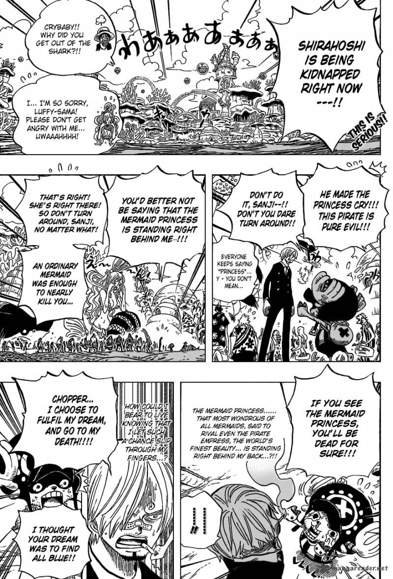 One Piece Chapter 618 - Page 3 in English