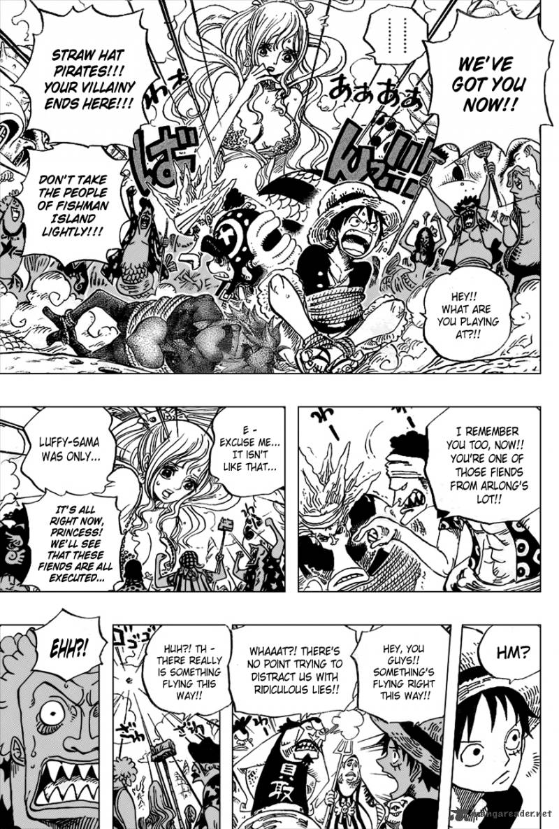 One Piece Chapter 618 - Page 5 in English