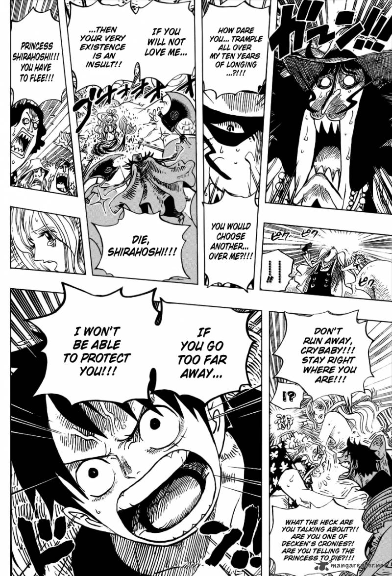 One Piece Chapter 618 - Page 8 in English