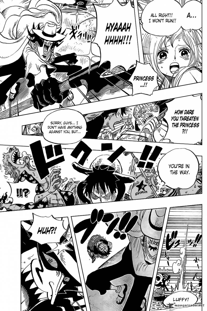 One Piece Chapter 618 - Page 9 in English