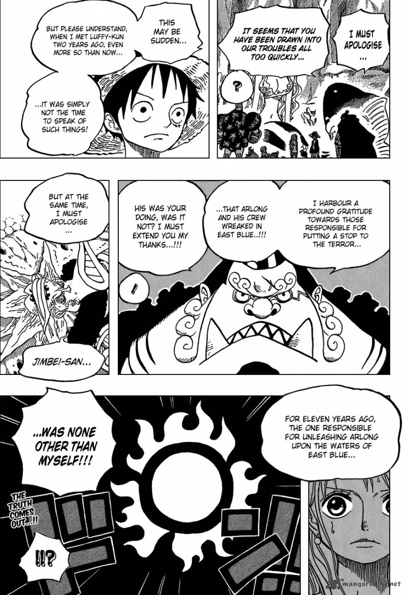 One Piece Chapter 619 - Page 15 in English