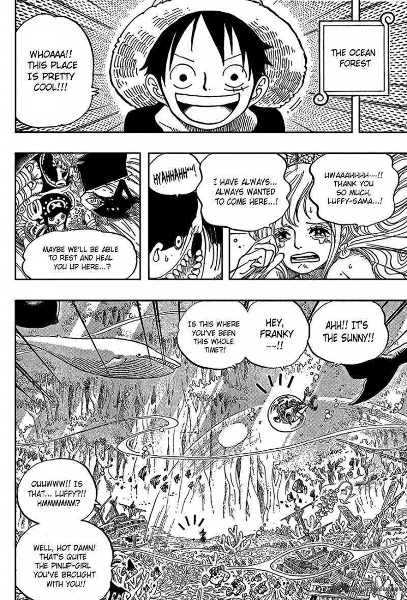 One Piece Chapter 619 - Page 8 in English