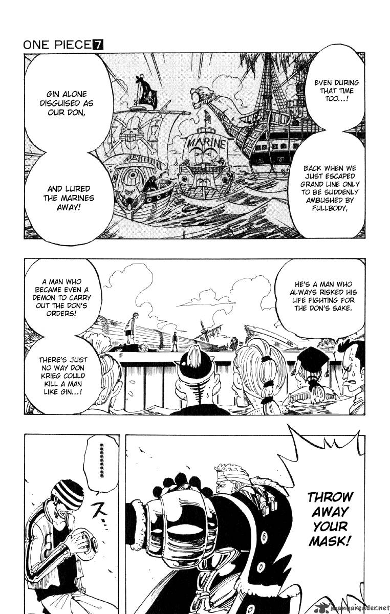 One Piece Chapter 62 - Page 7 in English