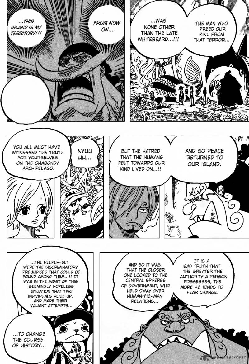 One Piece Chapter 620 - Page 14 in English
