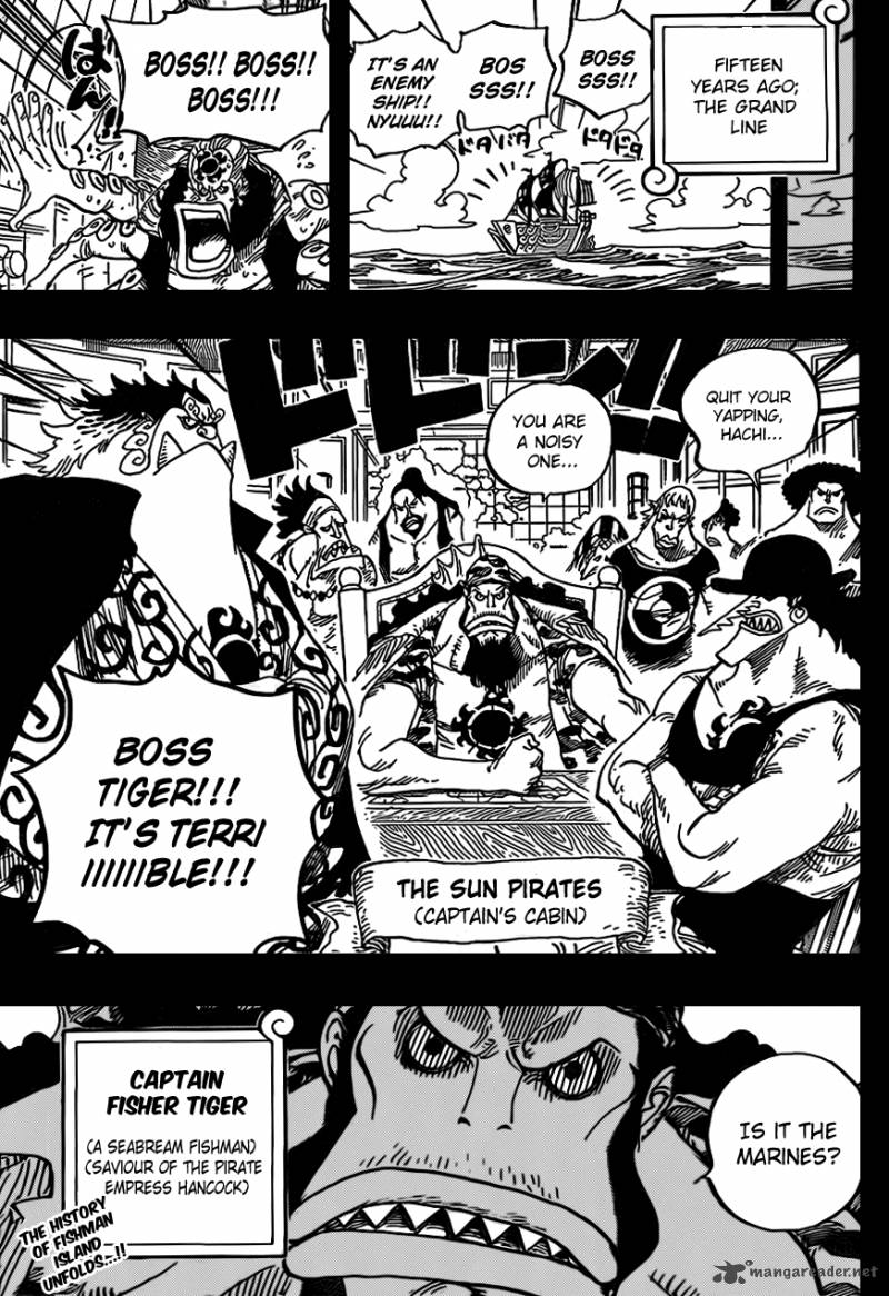 One Piece Chapter 620 - Page 17 in English