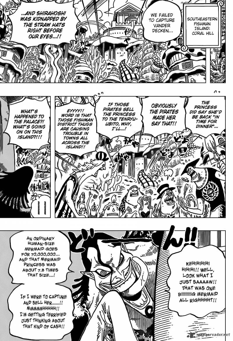 One Piece Chapter 620 - Page 7 in English
