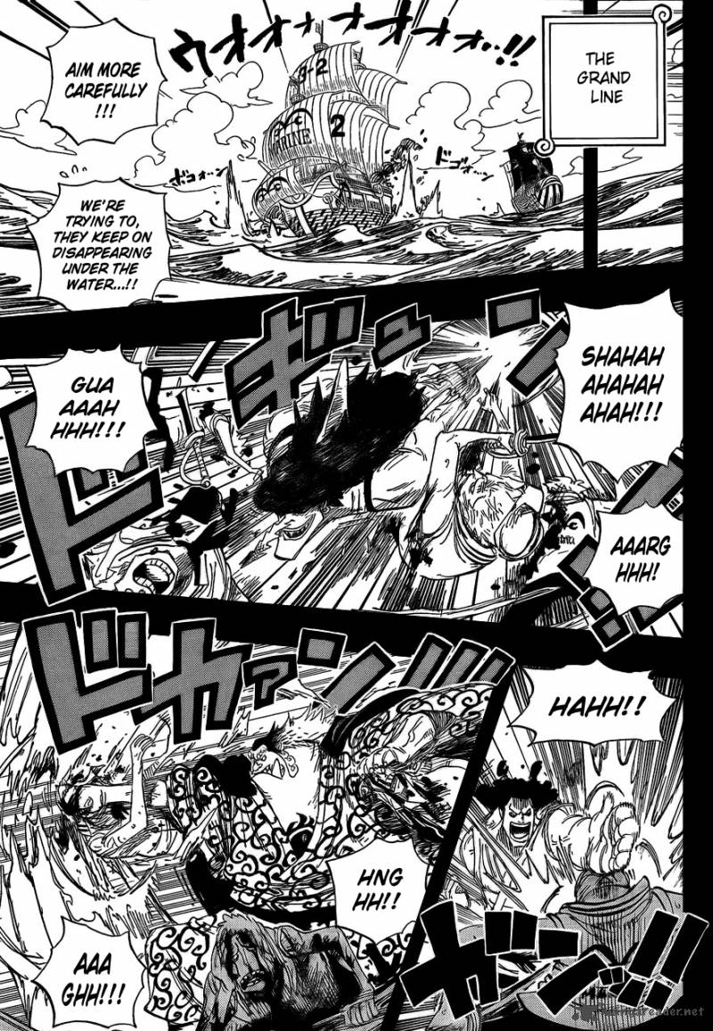 One Piece Chapter 622 - Page 6 in English