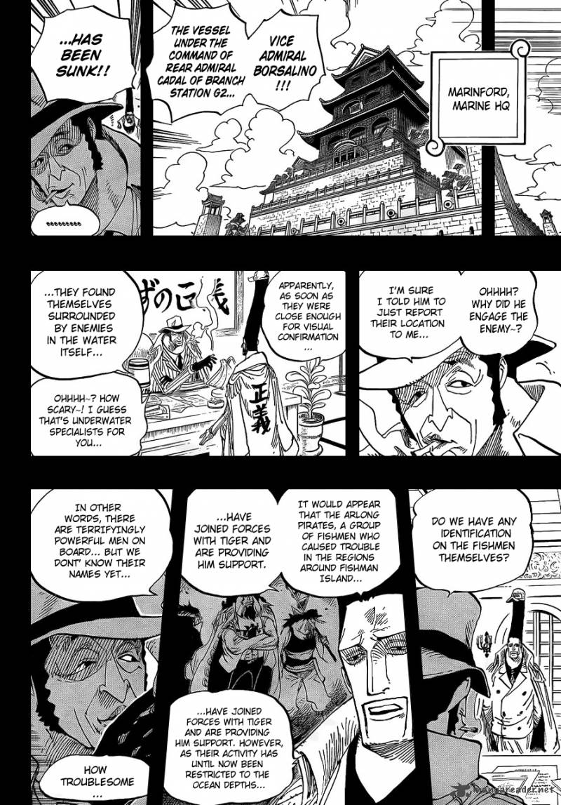 One Piece Chapter 622 - Page 9 in English
