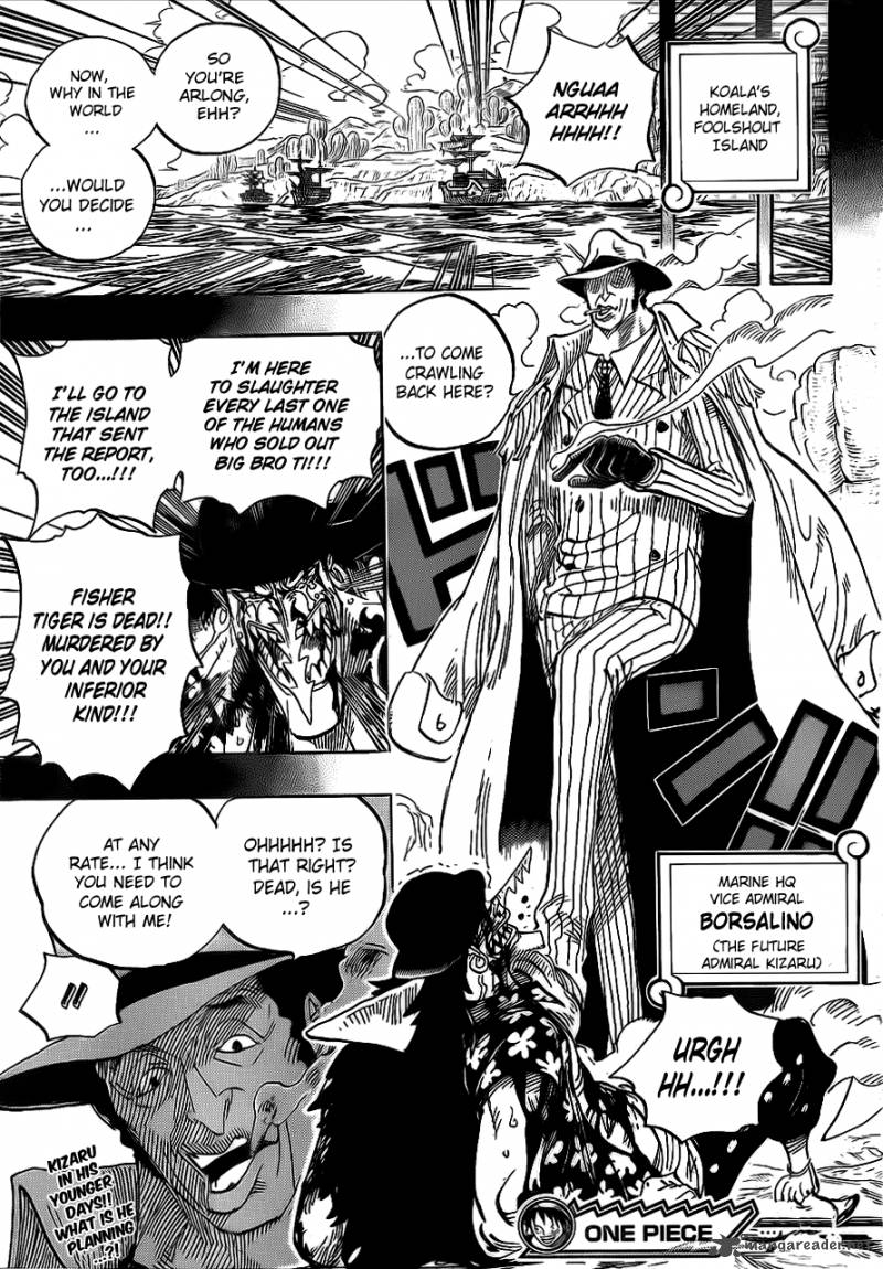 One Piece Chapter 623 - Page 19 in English