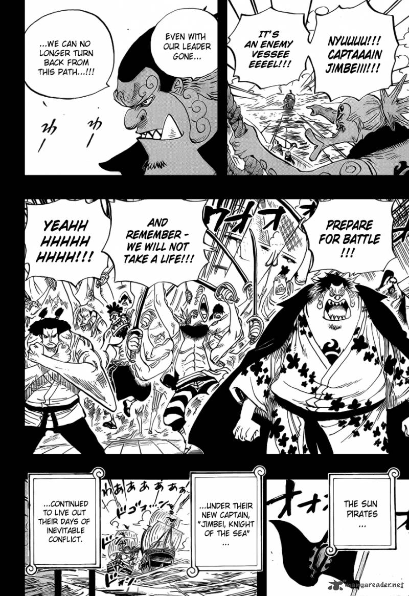 One Piece Chapter 624 - Page 4 in English