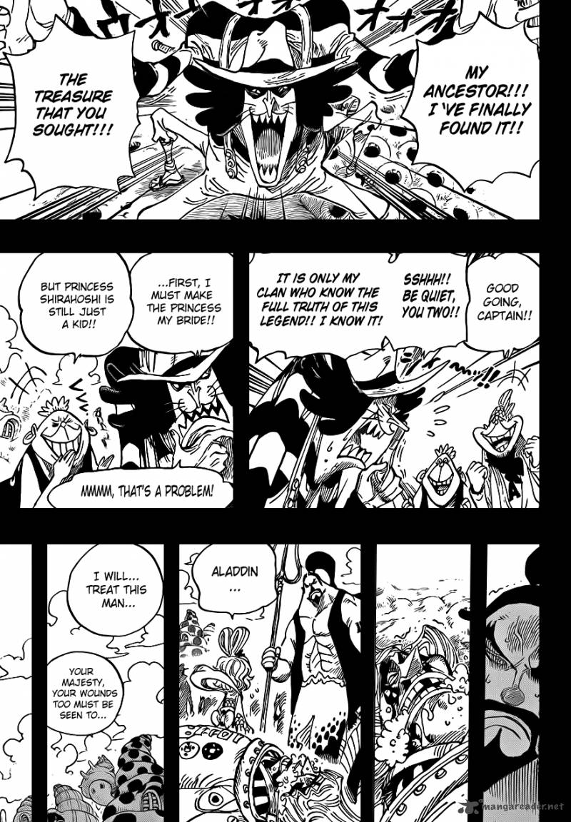 One Piece Chapter 625 - Page 14 in English