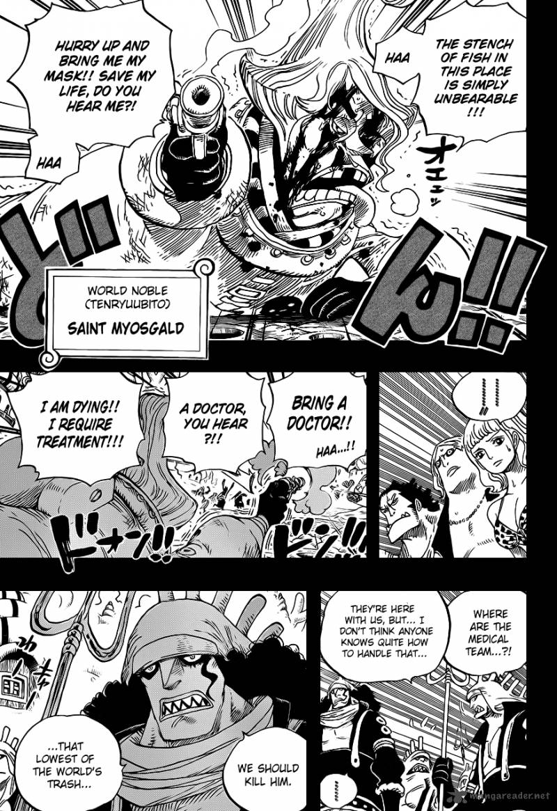 One Piece Chapter 625 - Page 3 in English