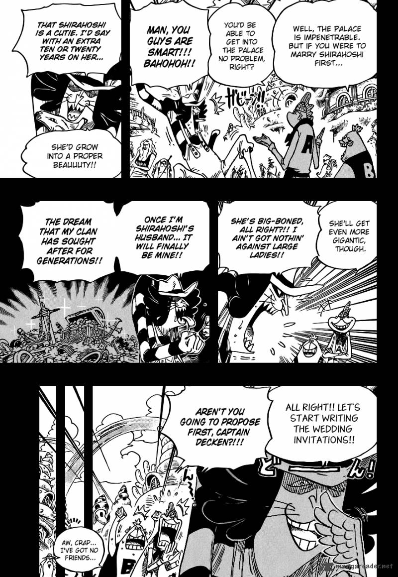 One Piece Chapter 626 - Page 4 in English