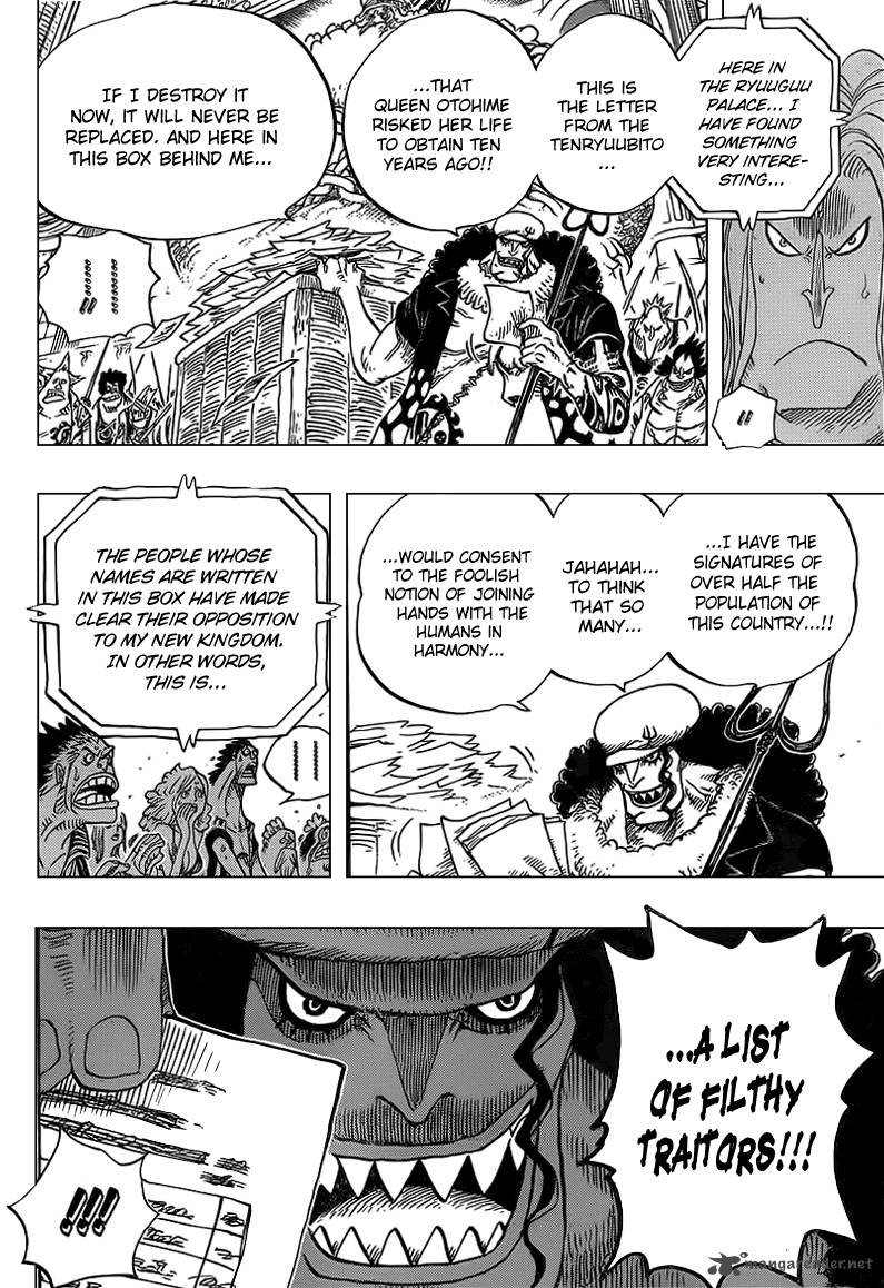 One Piece Chapter 628 - Page 10 in English