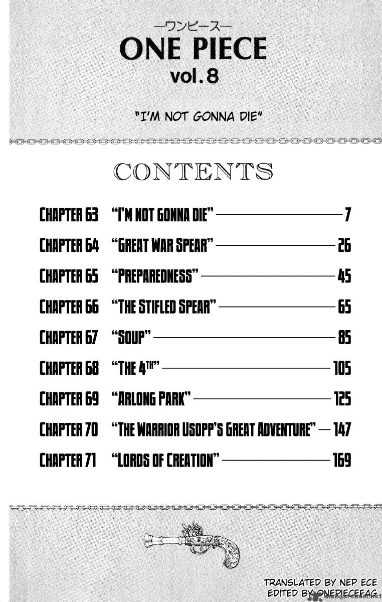 One Piece Chapter 63 - Page 6 in English
