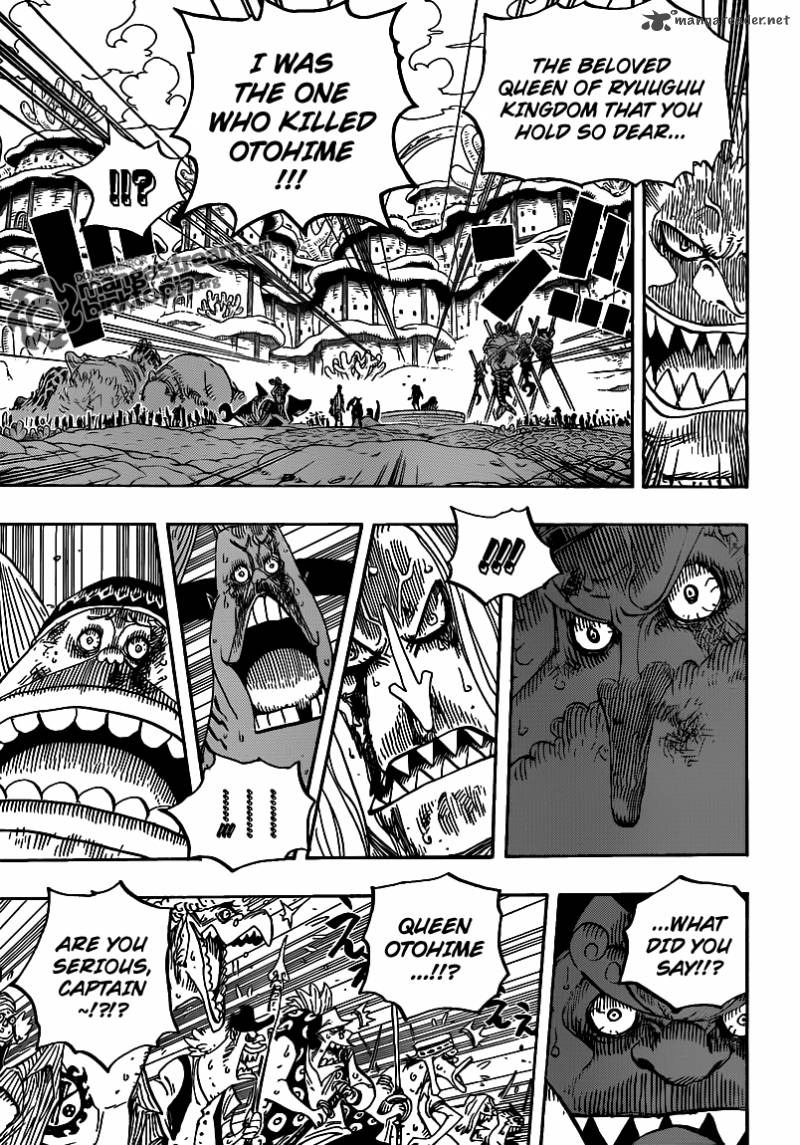 One Piece Chapter 632 - Page 13 in English