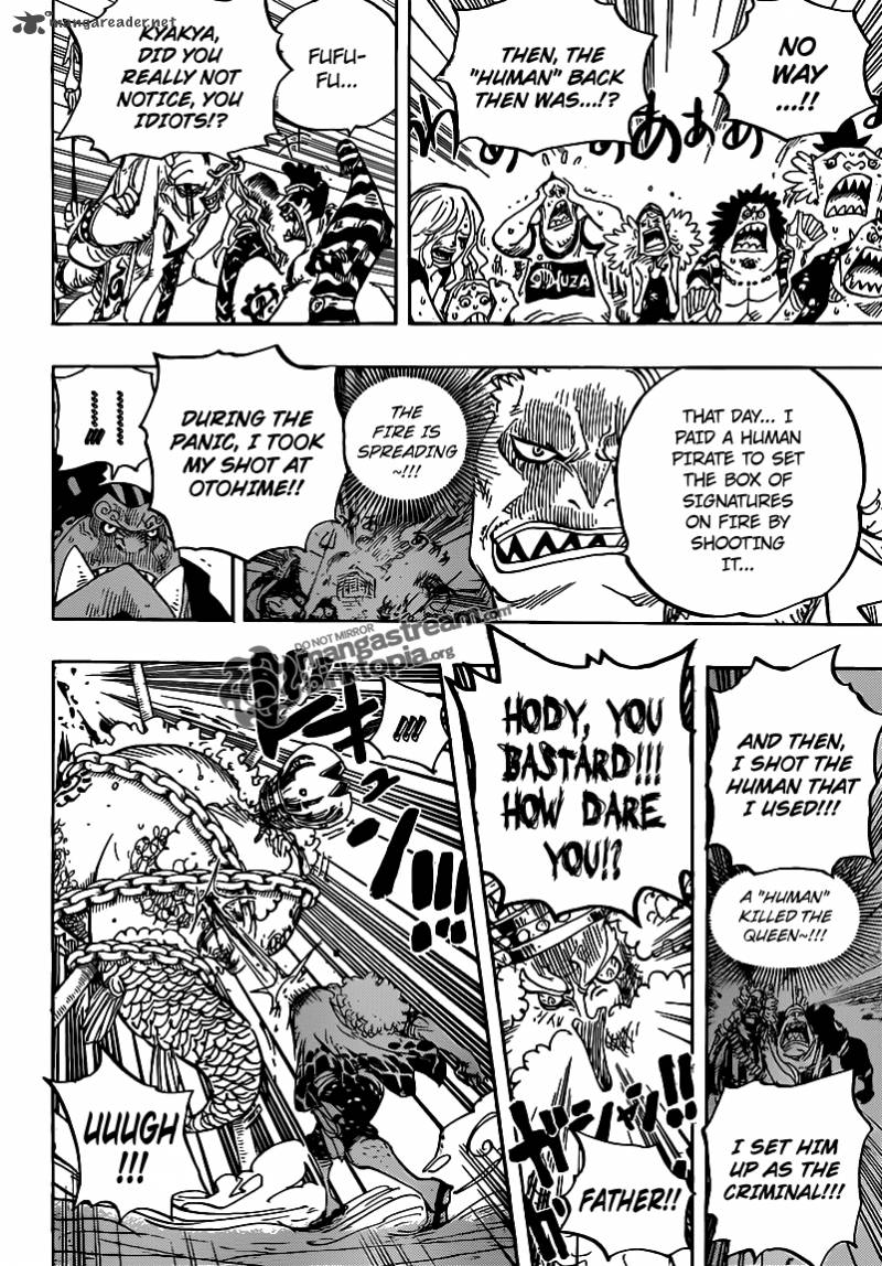 One Piece Chapter 632 - Page 14 in English