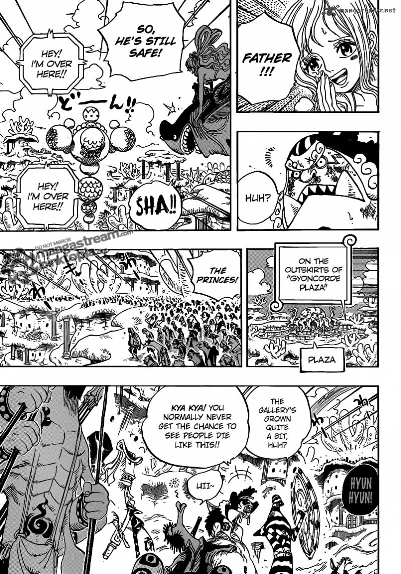 One Piece Chapter 632 - Page 3 in English