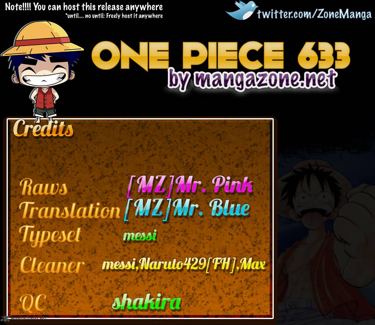 One Piece Chapter 633 - Page 17 in English