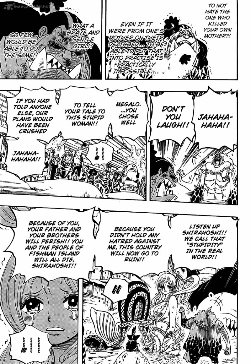 One Piece Chapter 633 - Page 4 in English