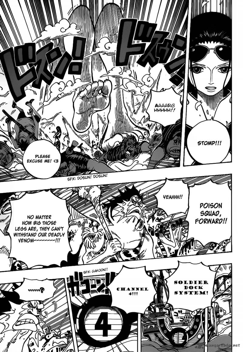 One Piece Chapter 635 - Page 12 in English