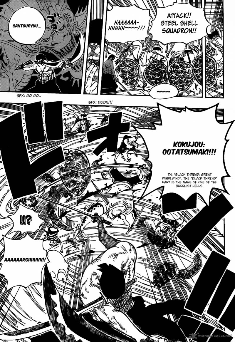One Piece Chapter 635 - Page 6 in English